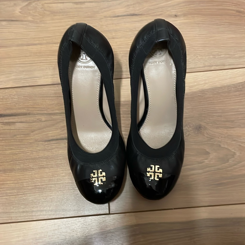 Black Tory Burch Heels